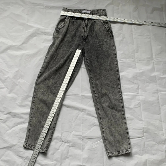 Garage Mom 80s Mom Jeans - black wash  size 0 24 - Picture 4 of 7